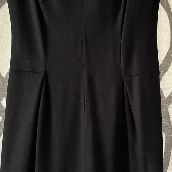 Classic Vintage Black Midi Dress - Picture 4 of 7